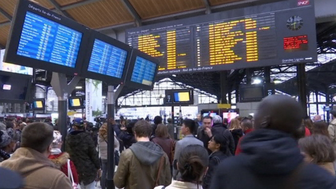 Nova jornada de vaga de trens a França que afecta a milers d’usuaris