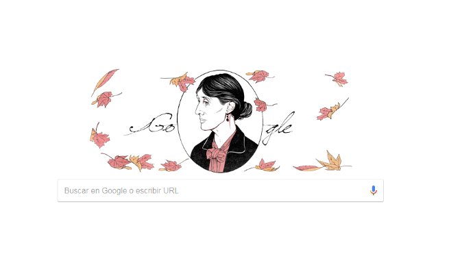 Virginia Woolf protagonitza el ‘doodle’ de Google el dia que hauria bufat 136 espelmes