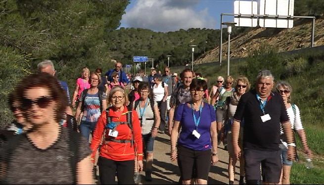 El+Mallorca+Walking+Event+aplega+un+miler+de+senderistes+a+Calvi%C3%A0