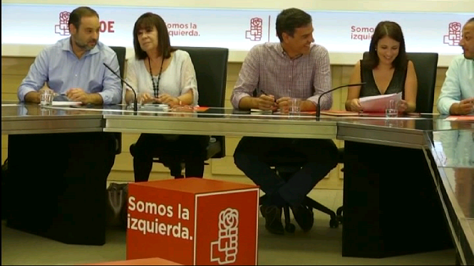 El+debat+entre+els+tres+candidats+a+les+prim%C3%A0ries+del+PSOE+ser%C3%A0+dilluns+15+de+maig
